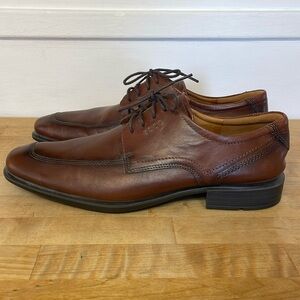 ECCO Men's Cairo Apron Toe Tie Oxford dress shoes men’s size 9.5-10
